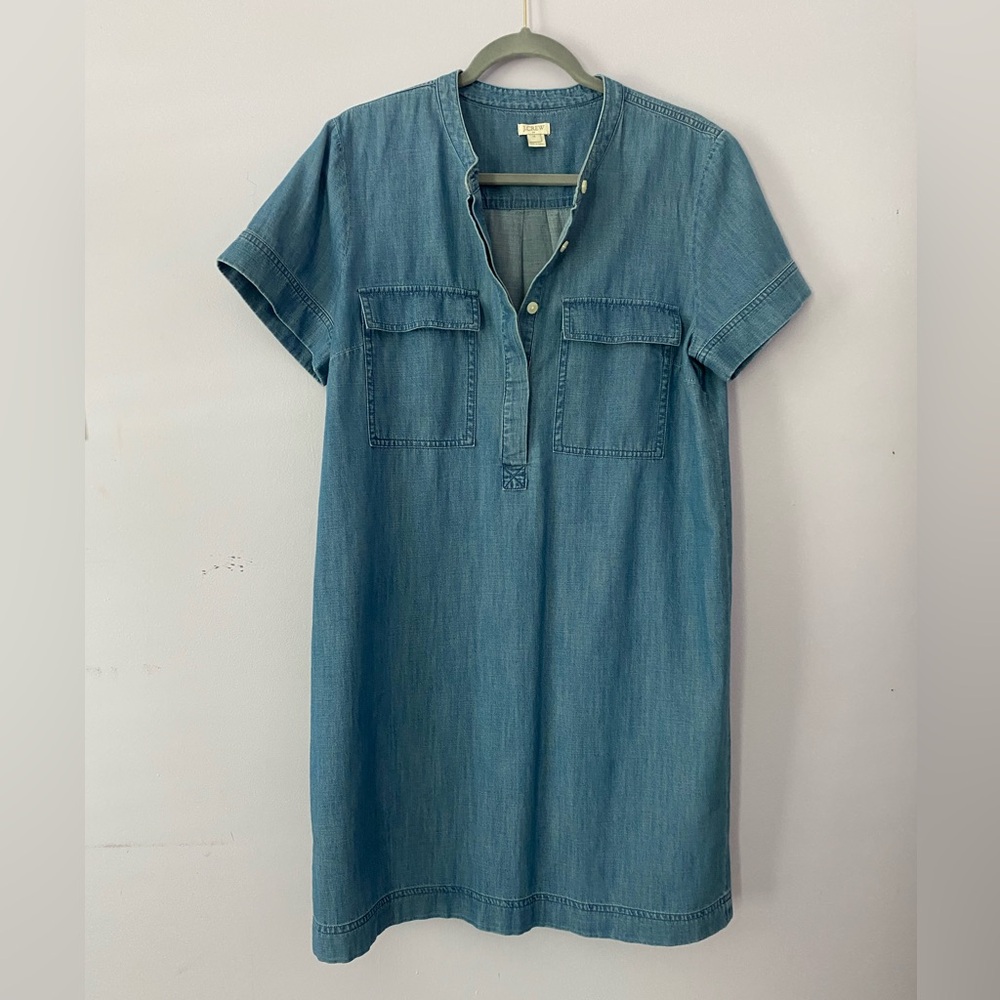 JCREW | Denim Chambray Dress